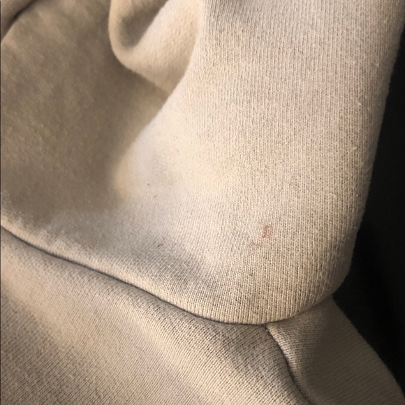 Val. Khristopher Hoodie Men’s Large Cotton Ivory Oversize Distressed Streetwear - Picture 12 of 12